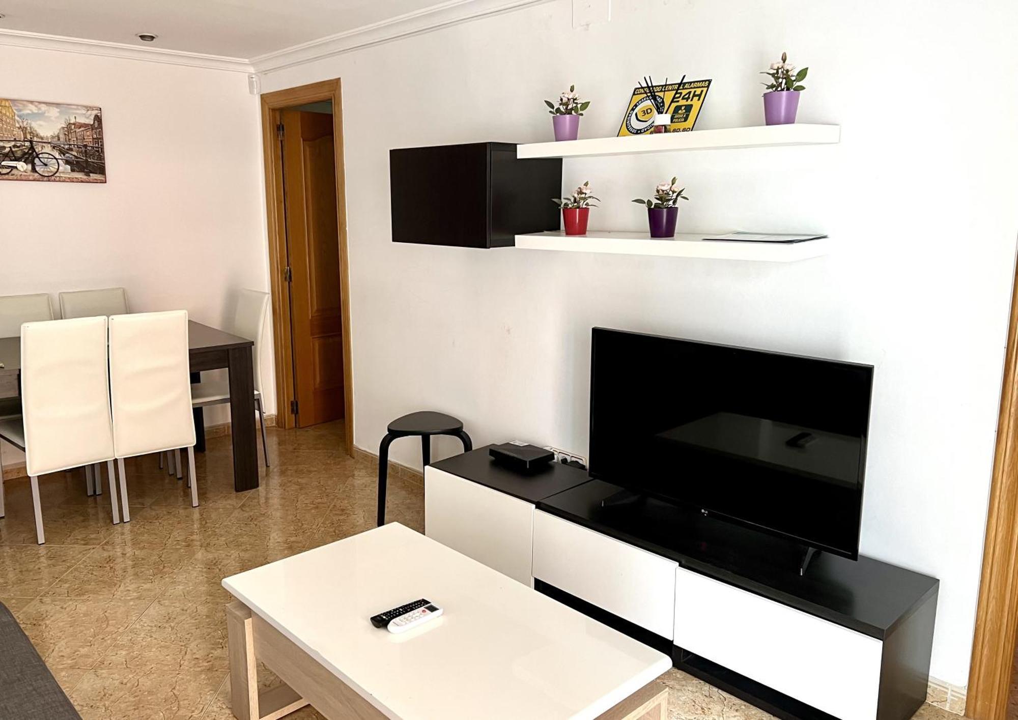 Moderno Y Acogedor Apartamento Para 6 Personas Валенсия Екстериор снимка